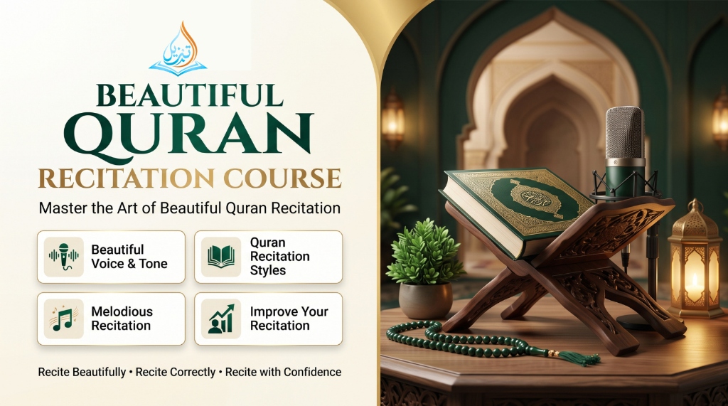 Beautiful Quran Recitation Course - Online Quran Class at Al Tanzeel Quran Academy