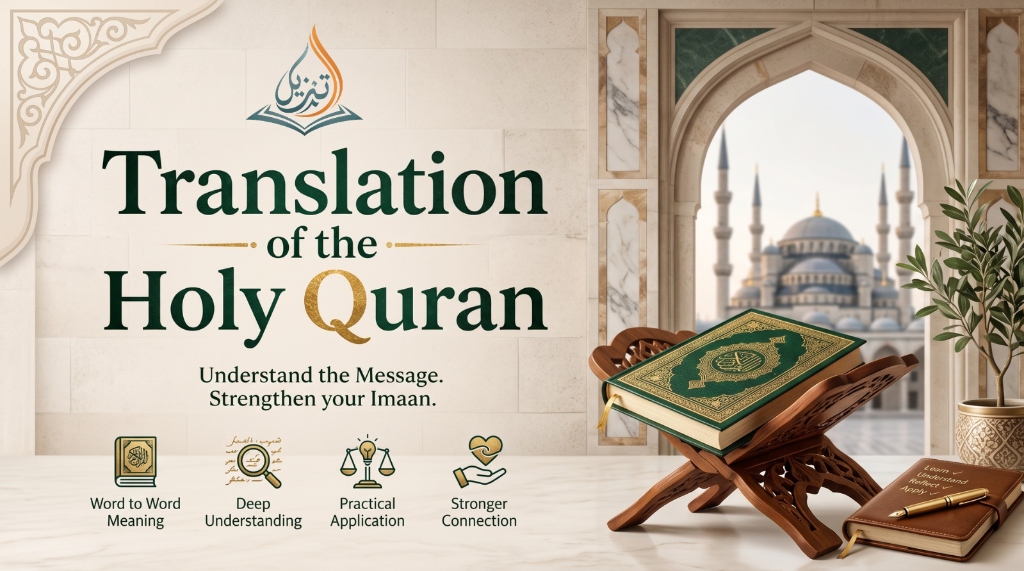 Translation of The Holy Quran - Online Quran Class at Al Tanzeel Quran Academy